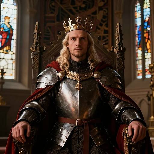 Medieval Fantasy Portrait of Sofia's Father