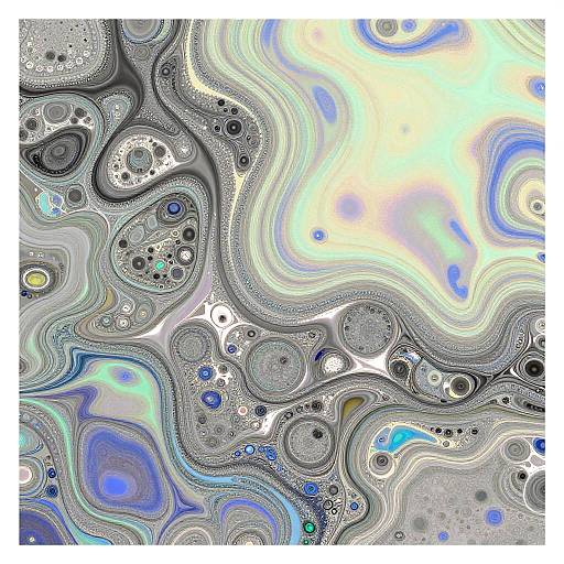 Organic Metallic Abstract Texture Maker