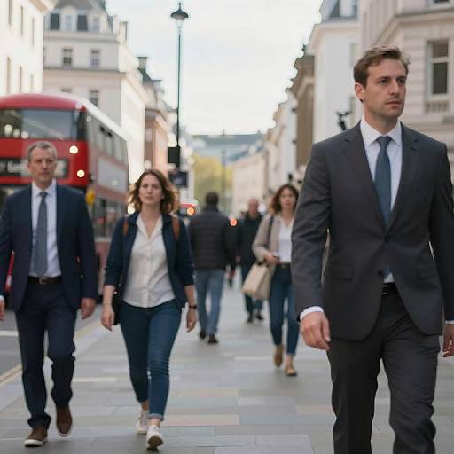 Dynamic Urban Scene in Bright Light