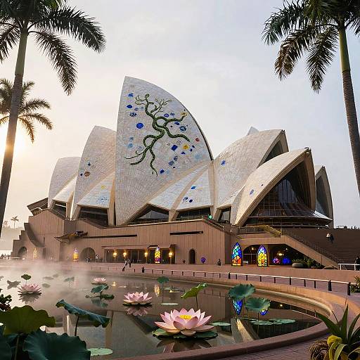 Barragán Reimagined Sydney Opera House Dawn