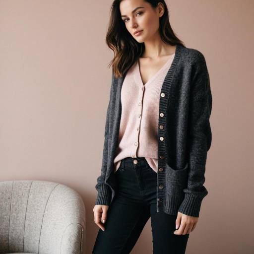 Elegant Fashion: Stylish Indoor Look