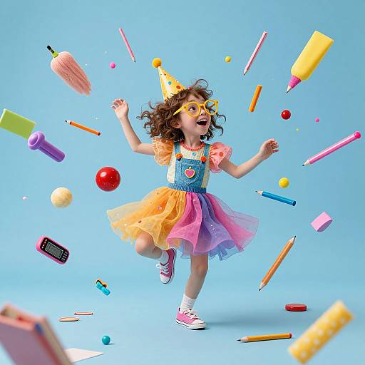 Whimsical Being of Creative Chaos