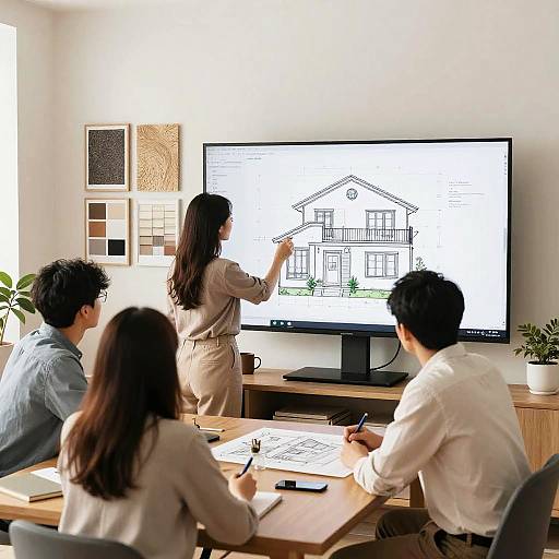 Collaborative House Blueprint Design