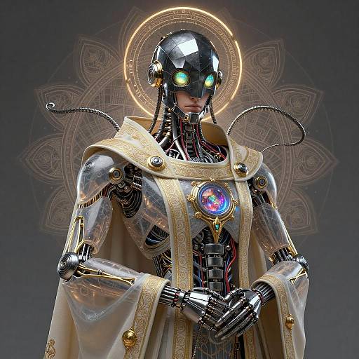 Ultra-Detailed Sci-Fi Choir-Archon Portrait