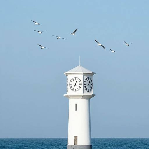 Clocktower and Whispering Gulls