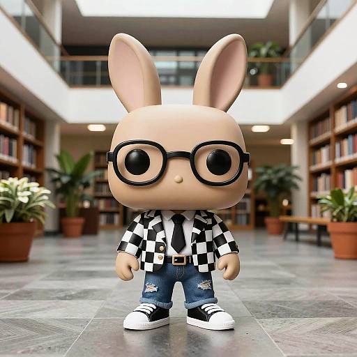 Funko Pop Bunny in Chess Blazer