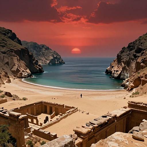 Conan-Inspired Rugged Coastal Ruins