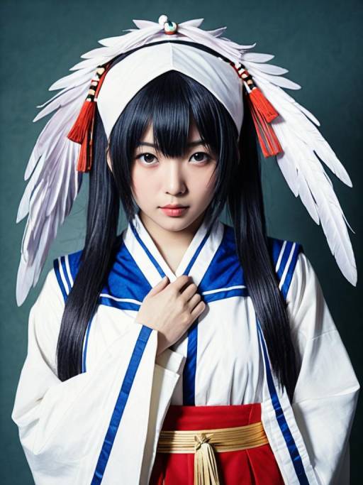 Realistic Nakoruru Cosplay by a Man