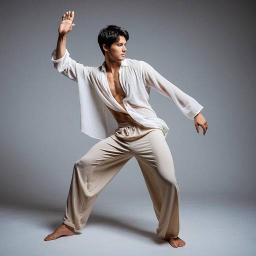 Seductive Boy Cosplay in Exotic Style