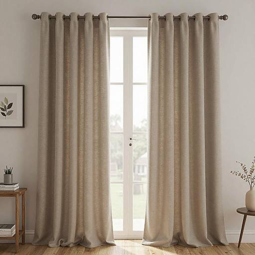 Realistic Girl by Sunlit Curtains