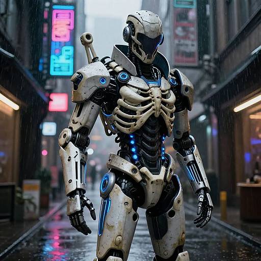 Boneshaker Cyberpunk Exoskeleton Suit
