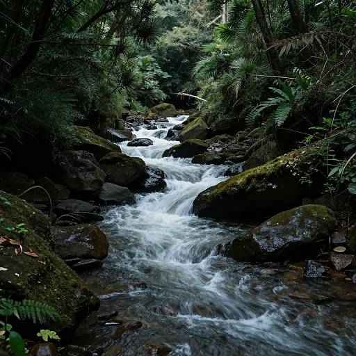 Surreal River of Liquid Silence