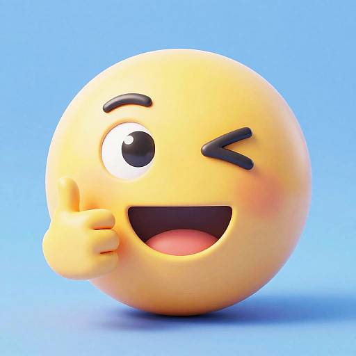 3D Detailed Pride Emoji