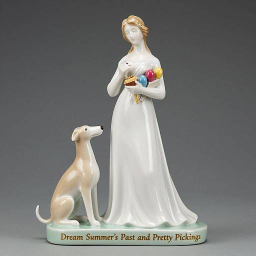 Elegant Lladro Porcelain Figurine