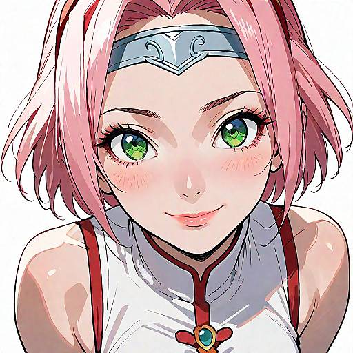 Haruno Sakura Anime Screencap Portrait