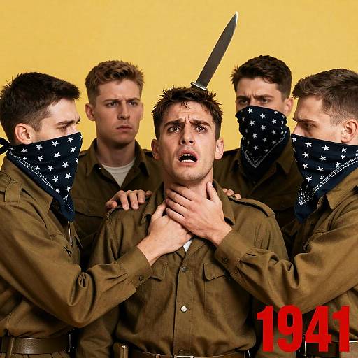 Intense Military Standoff Capture