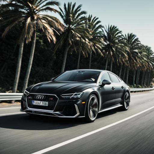 Thrilling Audi RS7 Coastal Adventure