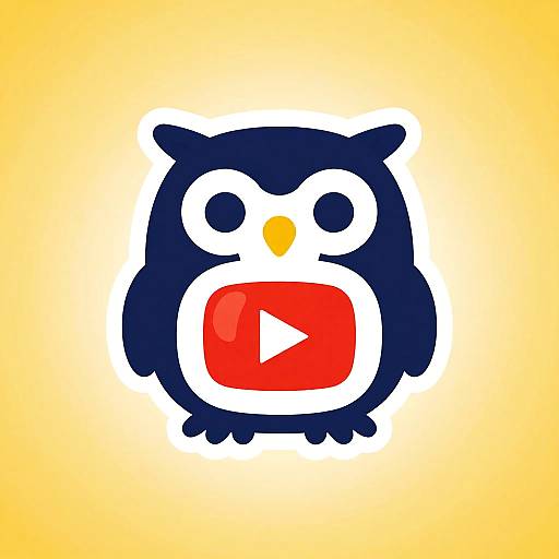 Curious Owl YouTube Channel Logo