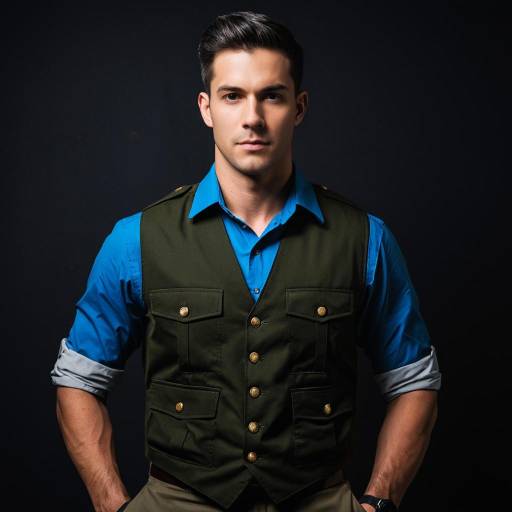 Stylish Consultant with Bold Colors