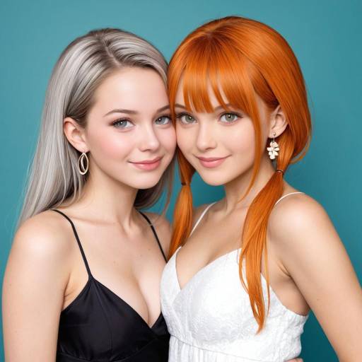 Shy and Adventurous Girls Embrace Shy and Adventurous Girls Embrace