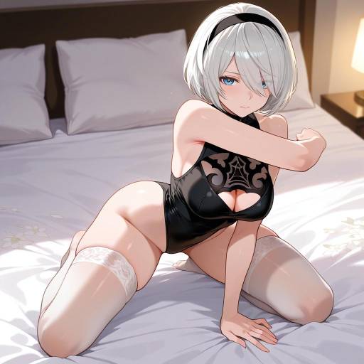Elegant 2B in Sensual Pose