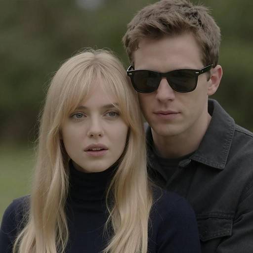 Candid Outdoor Portrait of Couple