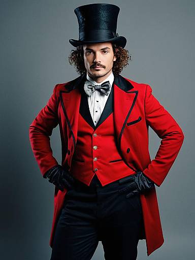 Mad Hatter Rave Costume, Solo Male