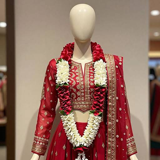 Mannequin in Traditional Indian Outfit