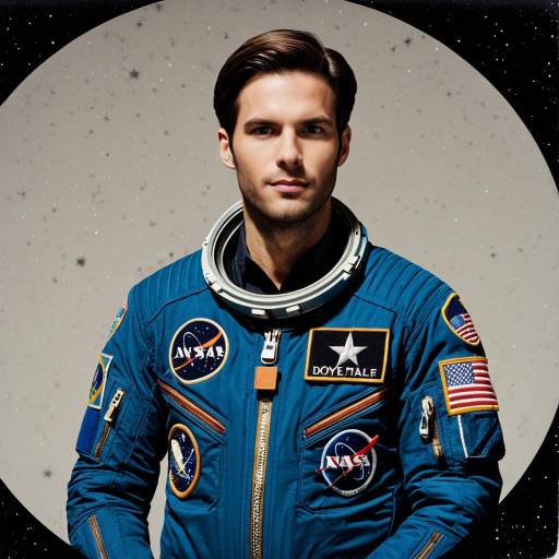Doyle's Astronaut Outfit in Space