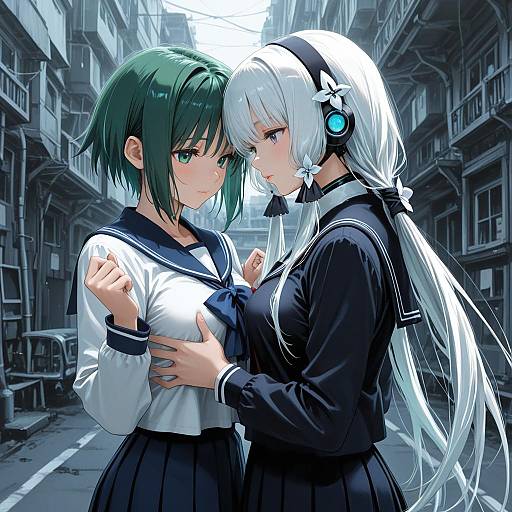 Illustration of Multi (to heart), to heart (series) in the style of Mitsunara