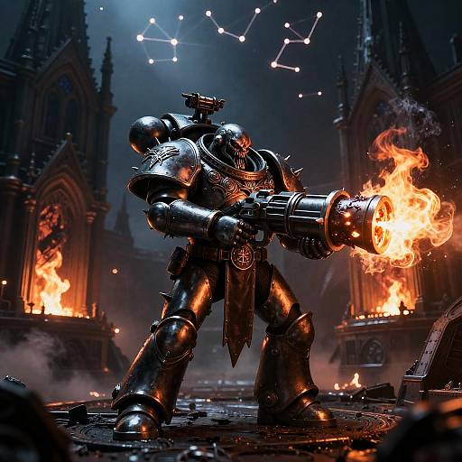 Infernal Chaos Marine Devouring Souls