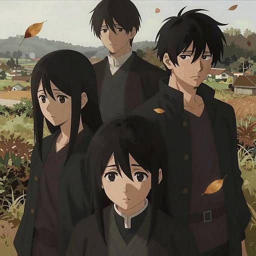 Ryukishi07-Inspired Expressive Anime Scene