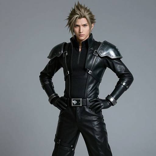 Futuristic Armored Character Pose