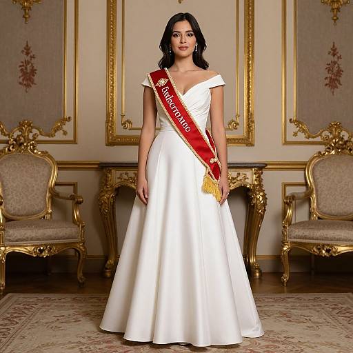 Isabela Encanto White Dress Costume