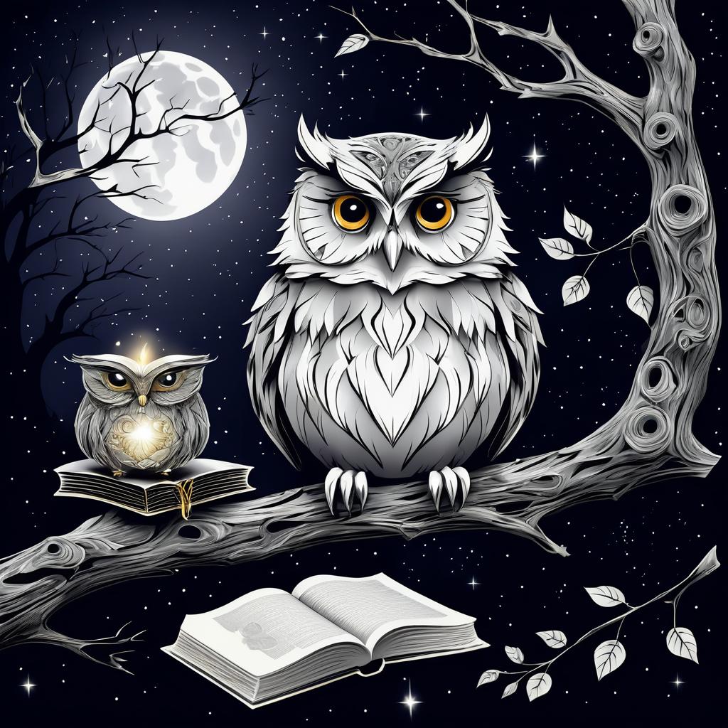 Wisdom of the Old Owl at Night