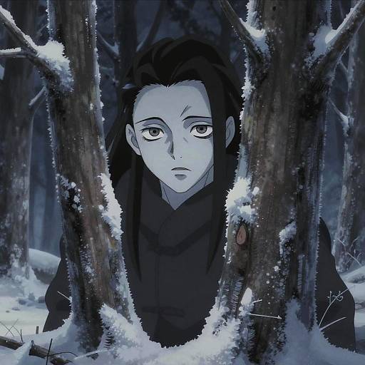 Wendigo Anime Figure in Winter