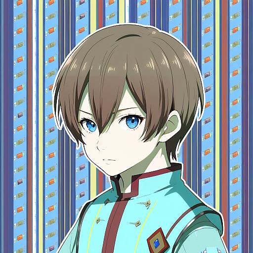 Illustration of Asbel lhant, tales of (series) in the style of Kasuga yukihito