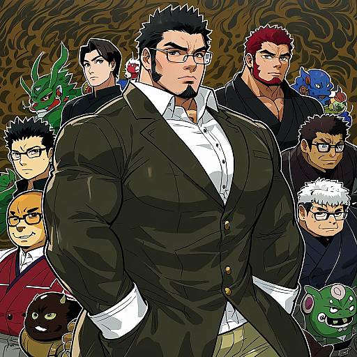 Illustration of Motoori shiro, tokyo afterschool summoners in the style of Zannen na hito