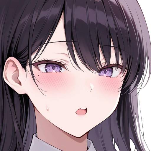 Charming Girl with Unique Features