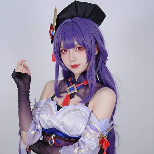 Young Woman in Fantasy Costume