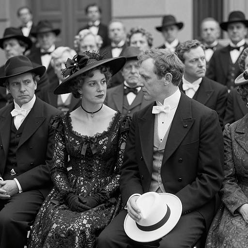 19th Century Couple in Vintage Setting