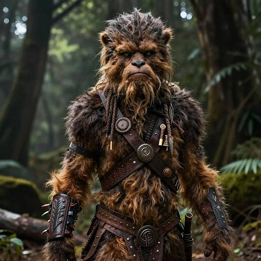 Fierce Female Wookie Warrior