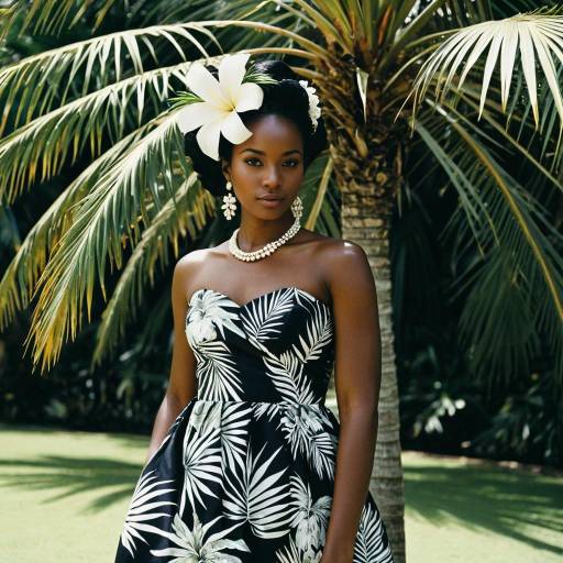 Elegant Tropical Wedding Guest Attire