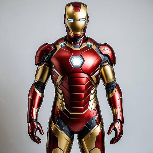 Sleek Iron Man Inspired Cosplay Outfit