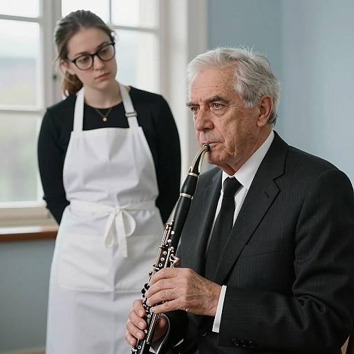 Portrait of a Musician and Apprentice