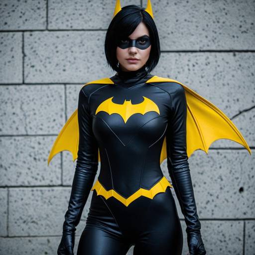Cassandra Cain Cosplay: Sleek Black Bodysuit