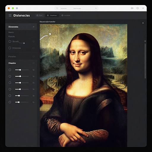 Neural Style Transfer Cyberpunk Renaissance