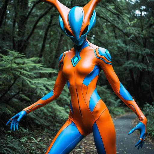 Vivid Deoxys Cosplay Costume Design