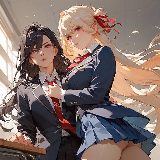 Takamine Takane Classroom Intense Gaze