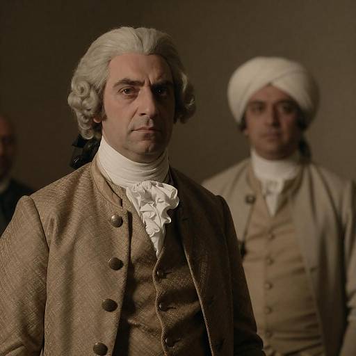 18th Century Portrait of Two Gentlemen